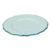 Frühstücksteller Baccellato Acquamarine mit Smaragd Rand 21cm - Kleine Teller - Enza Fasano