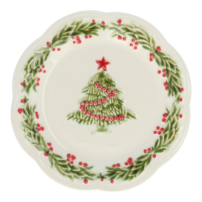 Frühstücksteller Weihnachten 21cm - Kleine Teller - Bordallo Pinheiro