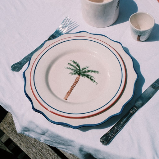 Frühstücksteller Palm Tree 22.5cm - Kleine Teller - Anna + Nina