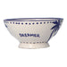 Ontbijtkom Palmtree Blue & White 14cm - Kommen - Dreamer Collectives