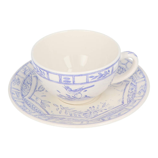 Frühstückstasse mit Untertasse Oiseau Bleu (2er-Set) - Tassen - Gien