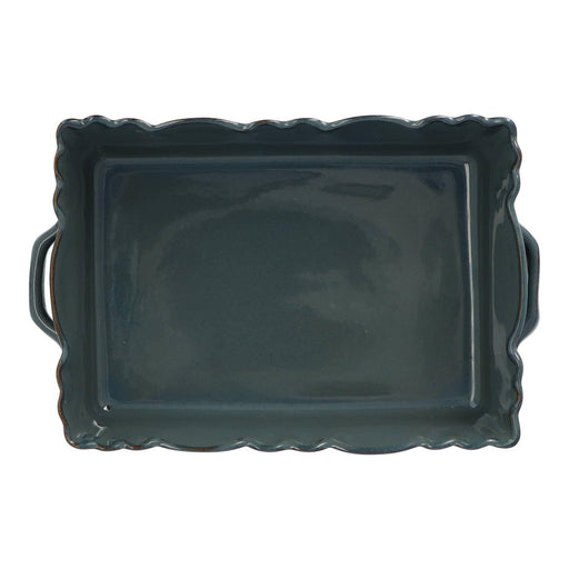 Auflaufform Moove 25x18cm Bleu Abysse - Schalen - Gresnovo