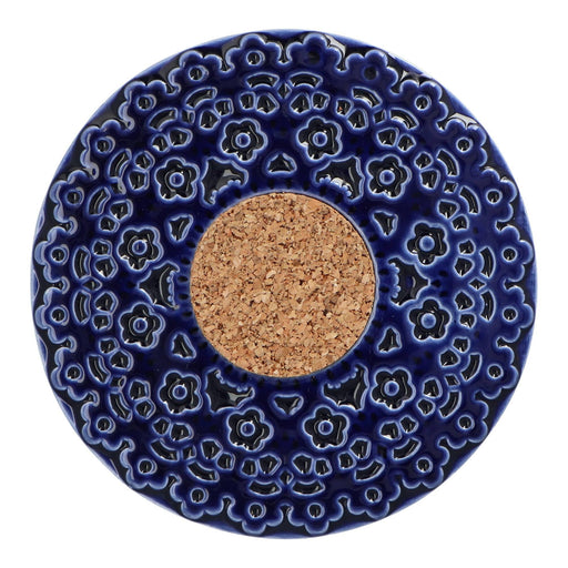 Topflappen Kork kobaltblau 17cm - Topflappen - Duro Ceramics