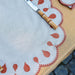 Tischset Gotas gestickt terracotta 40cm - Tischsets - Mariaida Home