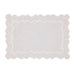 Platzdeckchen Ondulado Weiß & Weiß 35x50cm - Platzdeckchen - Mariaida Home