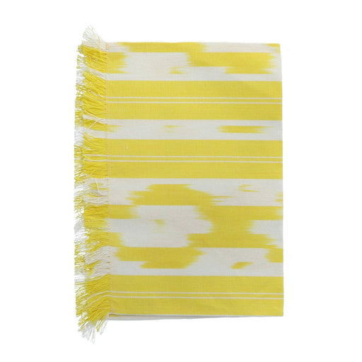 Tischset mit ausgefranstem Rand Amarillo Limon Motiv 104 50x35cm - Tischsets - Teixits Vicens
