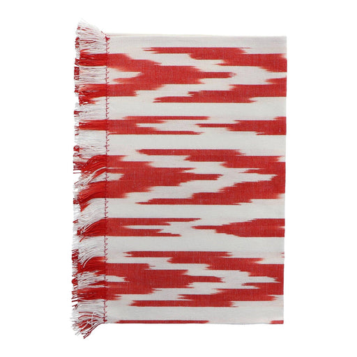 Tischset ausgefranst Rand Rojo Motiv 109 50x35cm - Tischsets - Teixits Vicens