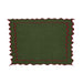 Platzdeckchen Vila grün mit rot 35x50cm - Platzsets - Mariaida Home