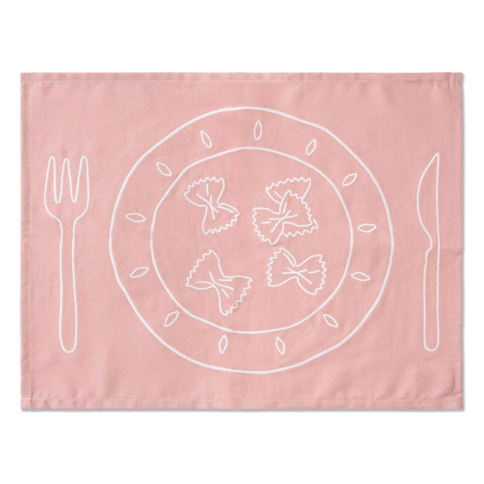 Placemats pasta borden (set van 2) - Placemats - Kulu Club