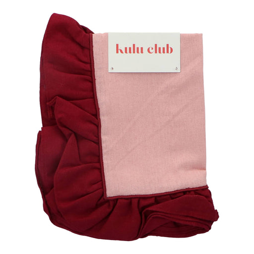 Placemats Ruffle Cherry & Roze 48x38cm (set van 2) - Placemats - Kulu Club