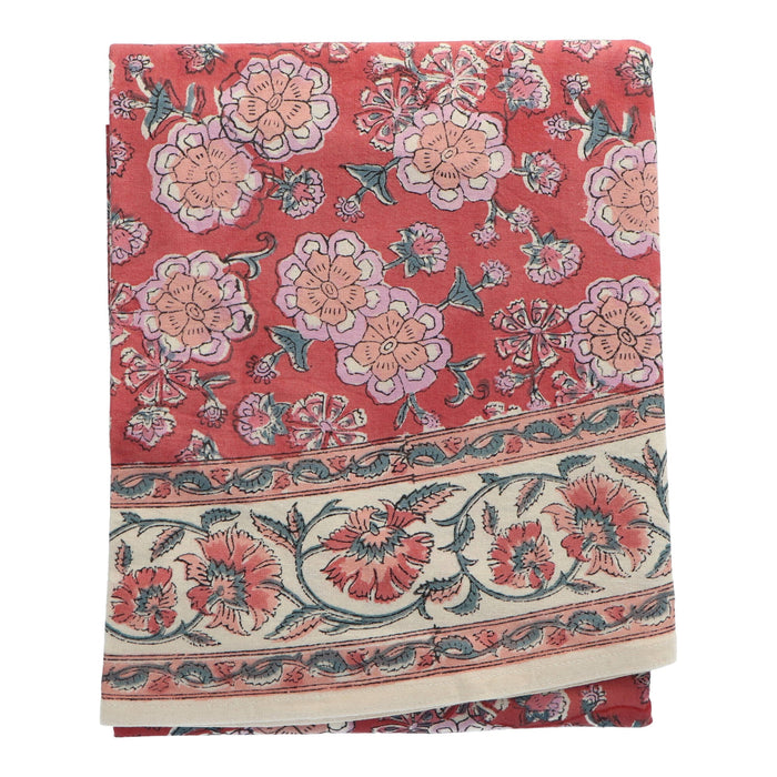 Runde Tischdecke Dalia koralle 175cm - Tischtücher - Jamini