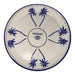 Salade bord Palmtree Blue & White 36cm - Schalen - Dreamer Collectives