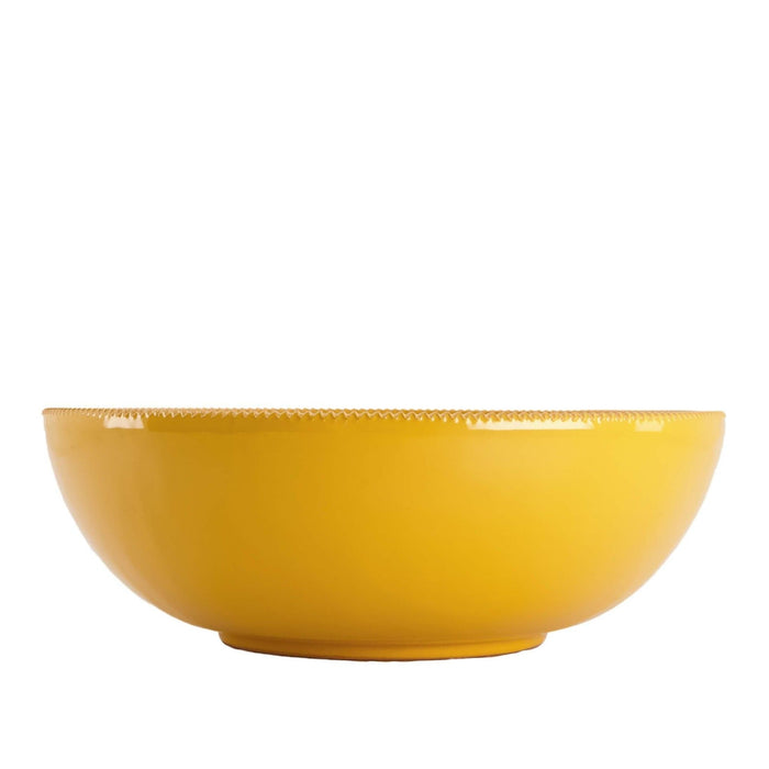 Salatschüssel Pizzolato Senf 28cm - Salatschüsseln - Enza Fasano