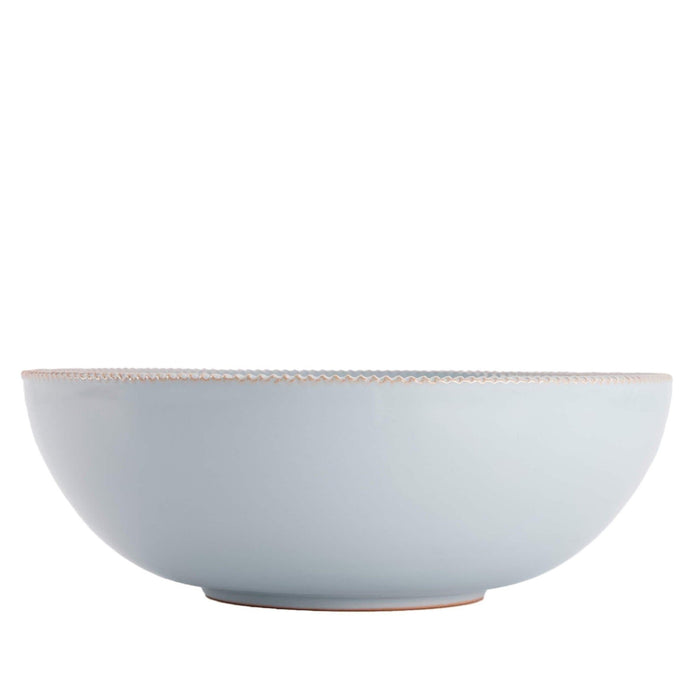 Salatschüssel Pizzolato Powder Blue 24cm - Salatschüsseln - Enza Fasano
