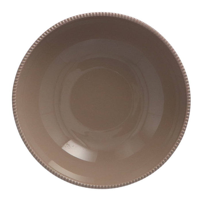 Saladekom Pizzolato Warm Taupe 24cm - Saladekommen - Enza Fasano