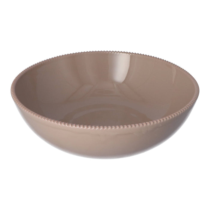 Saladekom Pizzolato Warm Taupe 24cm - Saladekommen - Enza Fasano