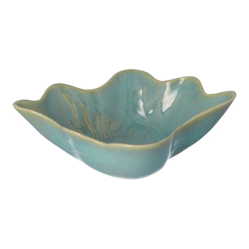 Saladeschaal Algas Emeraude Blue 20x10cm - Schalen - Gresnovo
