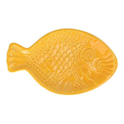 Schale Fisch gelb 36cm - Schalen - Duro Ceramics