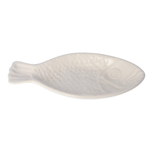 Schale Fisch weiß 23,5cm - Schalen - Duro Ceramics