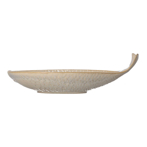 Schaal Vis Creme d'Argile 40x19cm - Schalen - Gresnovo