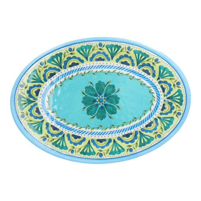 Servierplatte oval London 36cm - aus Melamin gefertigt - Schalen - Touch - Mel