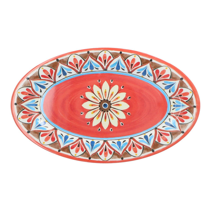 Servierplatte oval Madrid 36cm - aus Melamin - Schalen - Touch - Mel