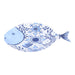 Servierplatte Fisch Santorini 30cm - aus Melamin gefertigt Touch-Mel - FOODIES IN HEELS