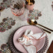 Serviette Bourdon Canvas Mimi - Blanc & Bourdon Argile (6er Set) - Servietten - Maison de Vacances