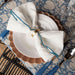 Serviette Bourdon Canvas Mimi - Blanc & Bourdon Canard (6er Set) - Servietten - Maison de Vacances