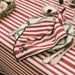 Servet Noëline Burgundy 40cm (set van 2) - Servetten - Maison Dinette