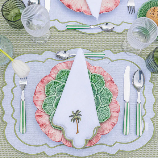 Servet Ondulado Palm Tree 45x45cm - Servetten - Mariaida Home