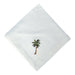 Serviette Palme gestickt 45x45cm - Servietten - Mariaida Home