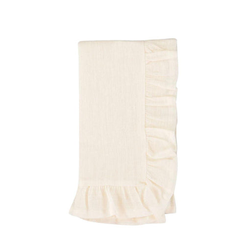 Serviette Ruffle elfenbeinweiß 45x45cm - Servietten - Mariaida Home