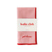 Servetten 100% linnen Girl Dinner 40x40cm (set van 2) - Servetten - Kulu Club