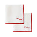 Servetten 100% linnen That's Amore 40x40cm (set van 2) - Servetten - Kulu Club