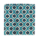Servietten handbedruckte Baumwolle blau hellblau weißes Muster 40x40cm (4er Set) - Servietten - Les Ottomans