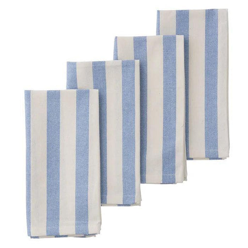 Servietten Rimini Ocean Blue 45x45cm (4er Set) - Servietten - Bungalow