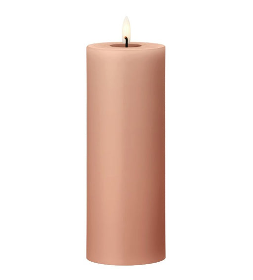 Stielkerze 20cm Rosy Caramel LED - Kerzen - Ester & Erik