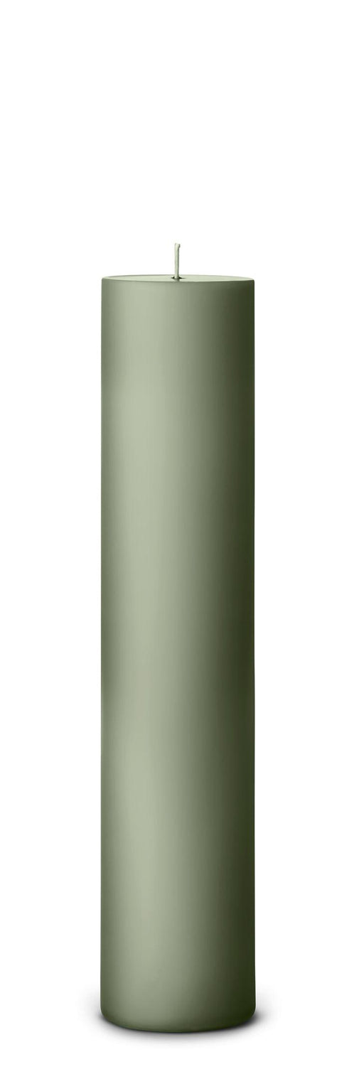Globus Kerze H 25cm T 5cm Armee grün Ester & Erik - FOODIES IN HEELS