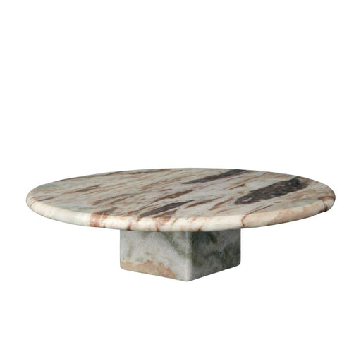 Taartplateau marmer Waterfall op voet 30,5cm - Taartplateaus - Be Home