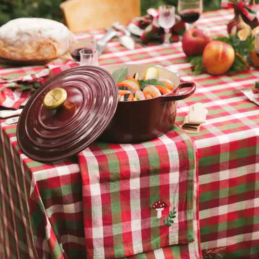 Tafelkleed Kantine Chili 170x360cm - Tafelkleden - Maison Dinette