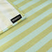 Tafelkleed Maglia Raya pistache met turquoise streep 160x160cm - Tafelkleden - Muaré