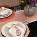 Tischläufer Baumwolle Rani staubig rosa 229x36cm Jamini - FOODIES IN HEELS