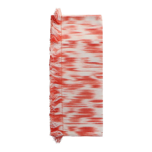 Tischläufer ausgefranster Rand Scarlett Motiv 107 150x48cm - Tischläufer - Teixits Vicens
