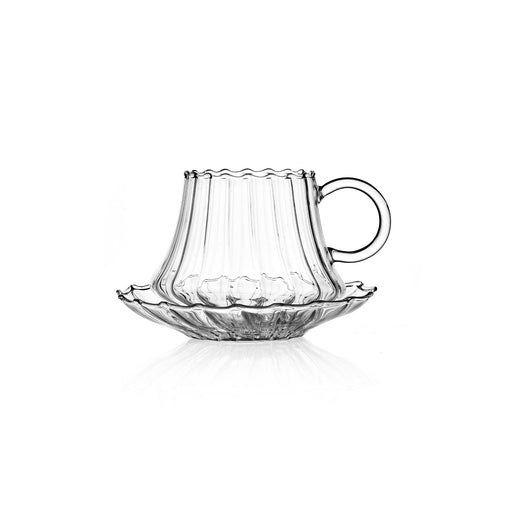 Teetasse mit Untertasse Folk - Tassen - Ichendorf Milano
