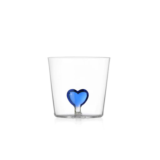Wasserglas Blue Heart - Wassergläser - Ichendorf Milano