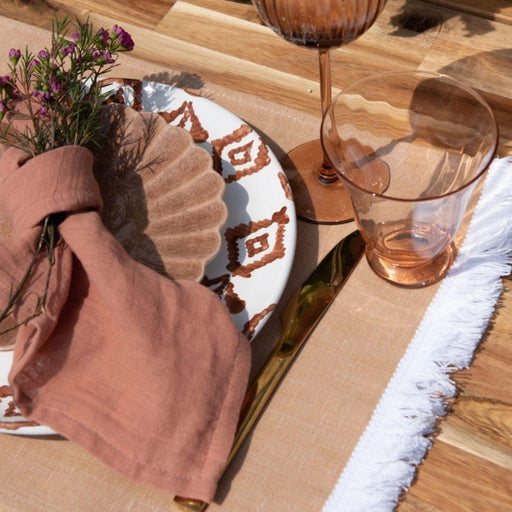 Wassergläser Trellis Peach (2er Set) - Wassergläser - Bungalow