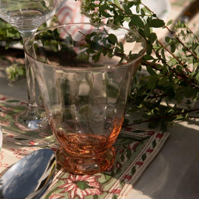 Wassergläser Trellis Peach (2er Set) - Wassergläser - Bungalow