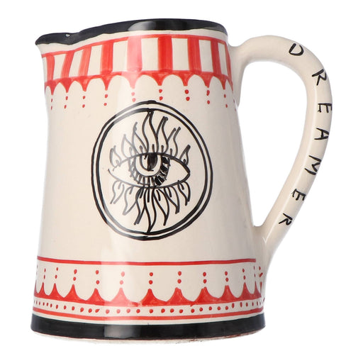 Waterkaraf Circus Eye Red & White - Karaffen - Dreamer Collectives