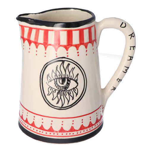 Waterkaraf Circus Eye Red & White - Karaffen - Dreamer Collectives